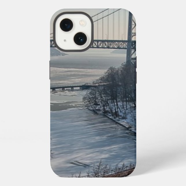 Bear Mountain Bridge Iphone Case (Back)