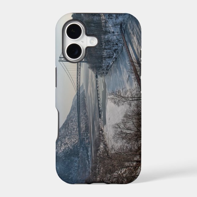 Bear Mountain Bridge Iphone Case (Back)