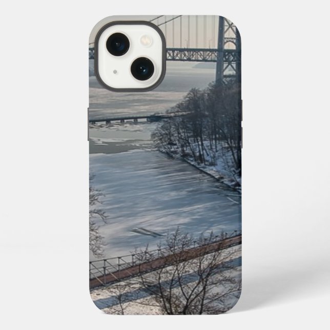 Bear Mountain Bridge Iphone Case (Back)