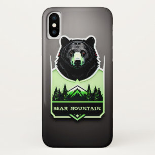 Bear mountain iPhone x case