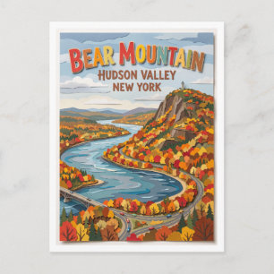 Bear Mountain Highland Falls New York Postcard