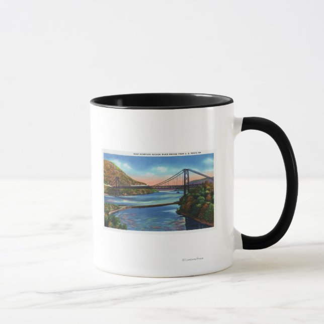 Bear Mountain Hudson River Bridge Mug (Right)