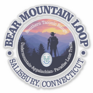 Bear Mountain Loop (rd2) Sticker