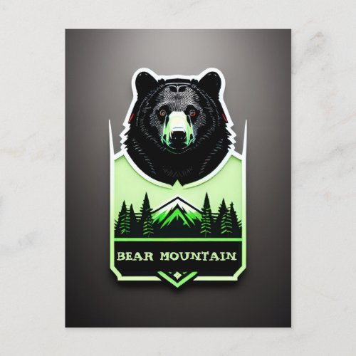 Bear mountain postcard