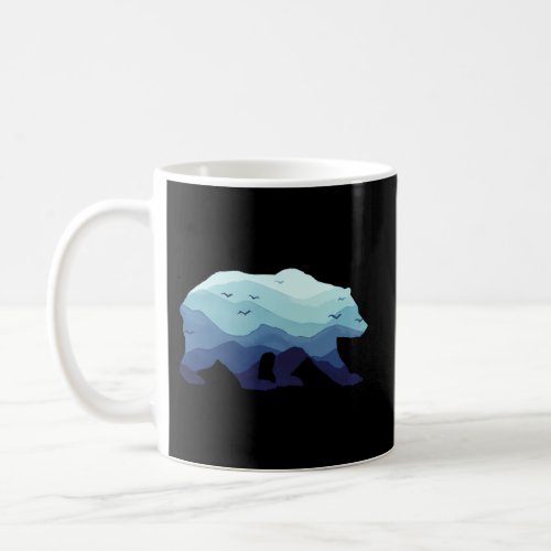 Bear Mountains Grizzly Hiking Camping Hiker Camper Coffee Mug