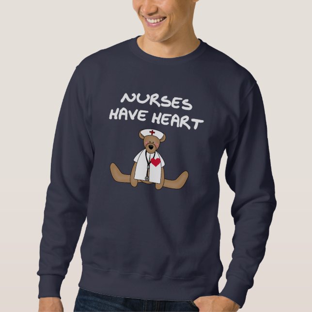 Bear Nurses Have Heart T-shirts and Gifts (Front)