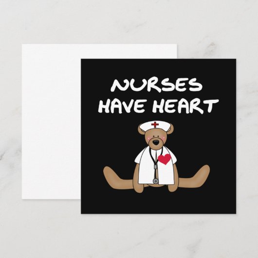 Bear Nurses Have Heart T-shirts and Gifts (Front/Back)