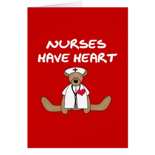 Bear Nurses Have Heart T-shirts and Gifts (Front)