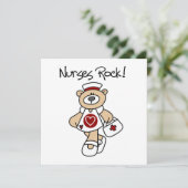 Bear Nurses Rock T-shirts and Gifts (Standing Front)