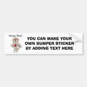 Bear Nurses Rock T-shirts and Gifts Bumper Sticker