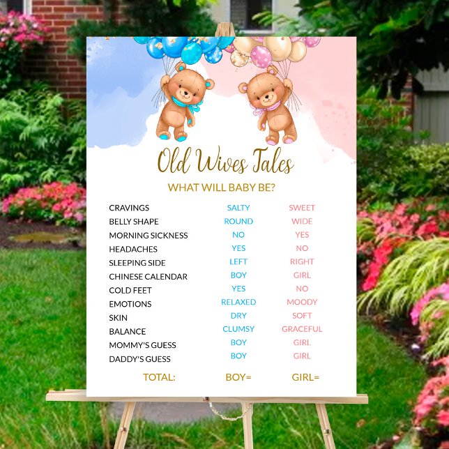 Bear Old Wives Tales Sign (Creator Uploaded)