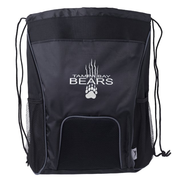 Bear pack drawstring backpack (Front)