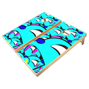 Bear Pandemic Cornhole Set