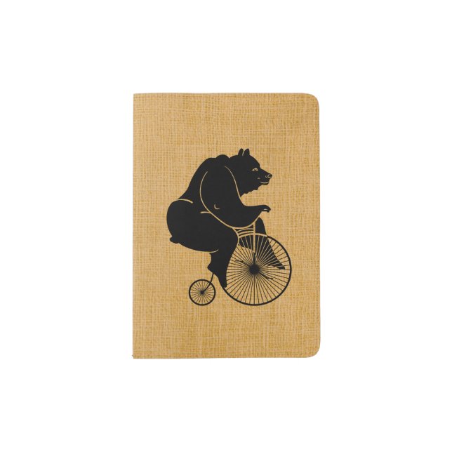 bear passport holder (Front)