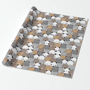 Bear Pattern Wrapping Paper