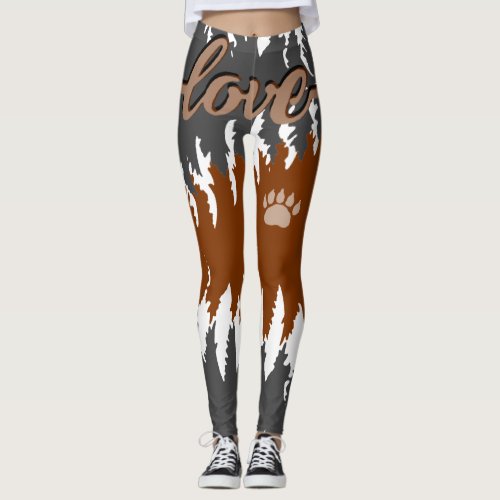 Bear Paw Leggings