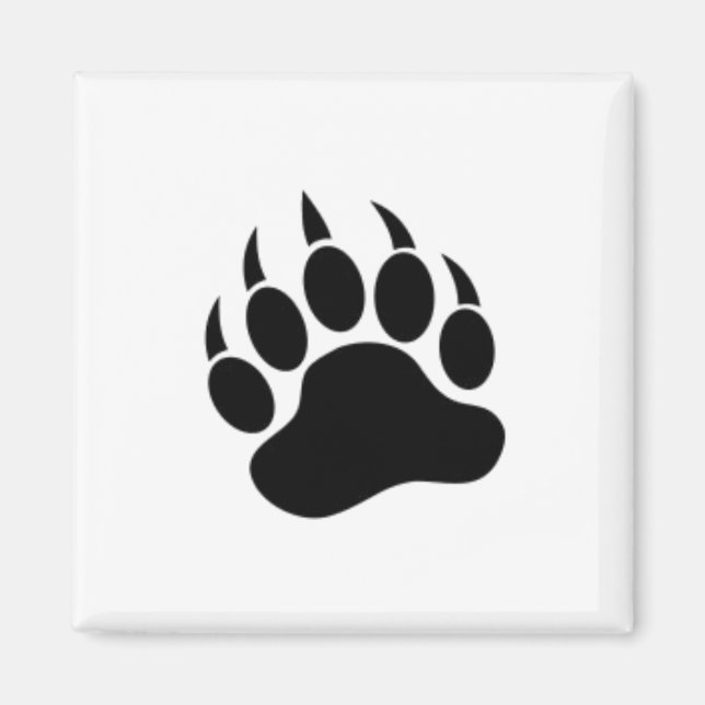bear paw magnet (Front)