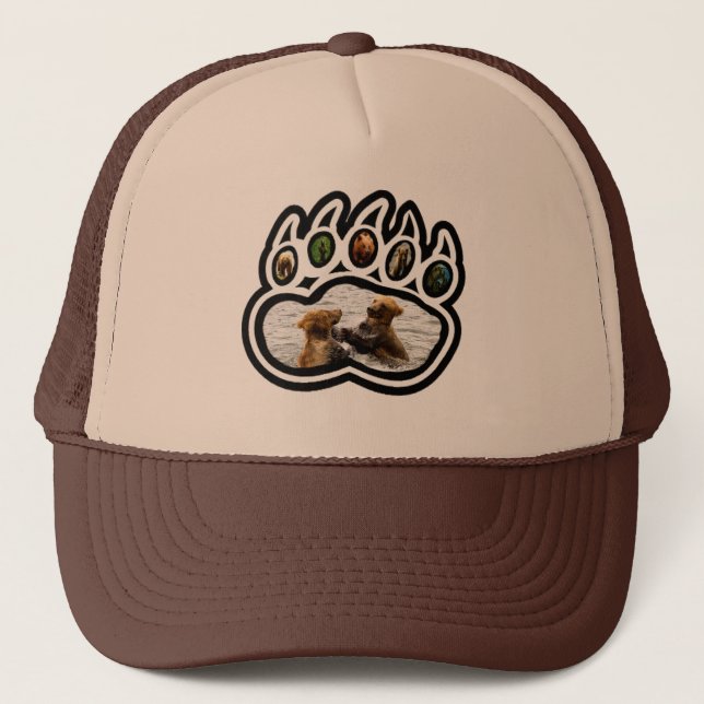 Bear Paw Trucker Hat (Front)