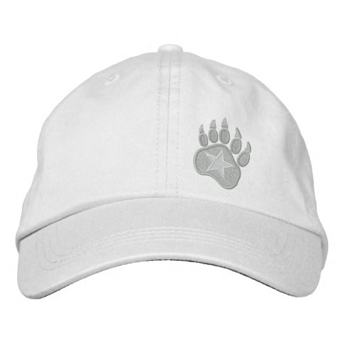 Bear Paw Wild Star Embroidery Embroidered Baseball Hat