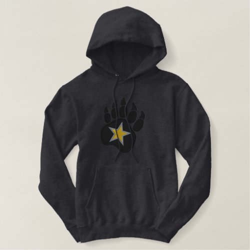 Bear Paw Wild Star Embroidery Embroidered Hoodie