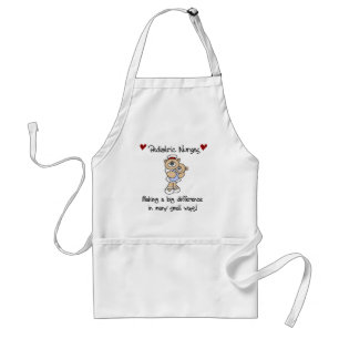 Bear Pediatric Nurses T-shirts and Gifts Adult Apron