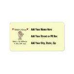 Bear Pediatric Nurses T-shirts and Gifts Label