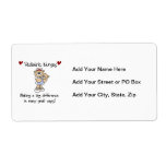 Bear Pediatric Nurses T-shirts and Gifts Label