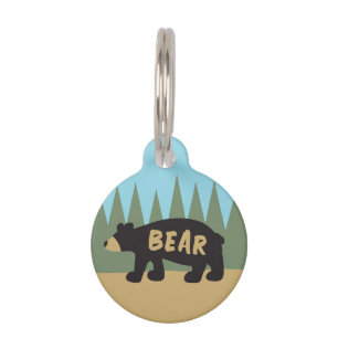 BEAR PET ID TAG