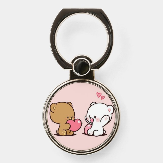 Bear Phone Ring Holder (Front)