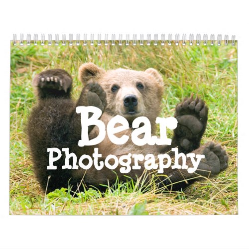 Bear Photography Calendar