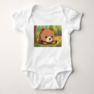 Bear Picnic Party: A Fun-Filled baby suit Baby Bodysuit