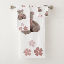 Bear Pink Cartoon pattern