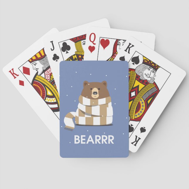 BEAR POKER CARDS (Back)