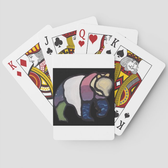 Bear Poker Cards (Back)