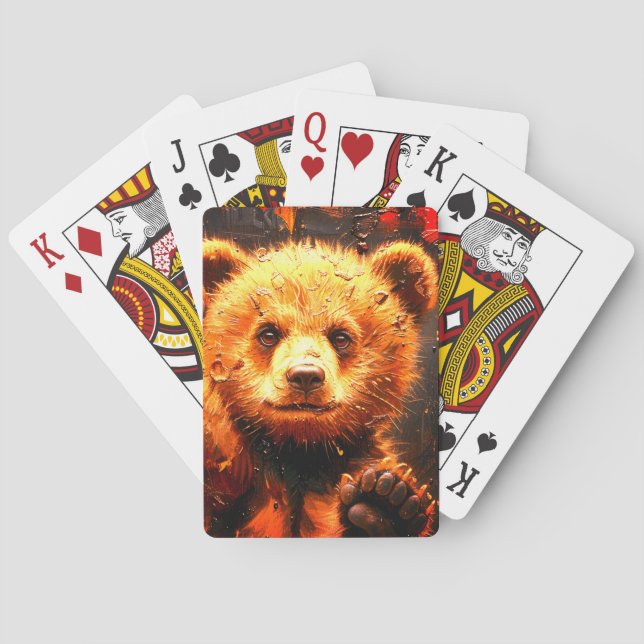 Bear Poker Cards (Back)
