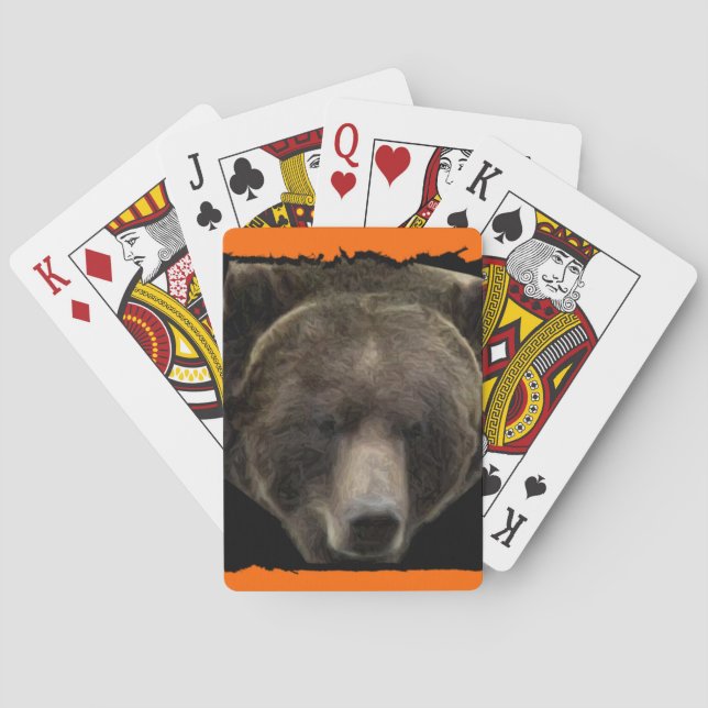 BEAR POKER CARDS (Back)