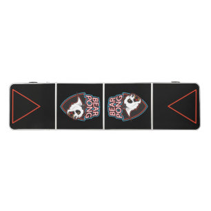 Bear Pong Panda Logo Beer Pong Table