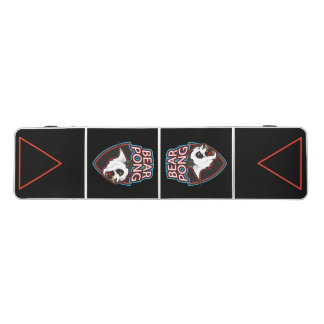 Bear Pong Panda Logo Beer Pong Table