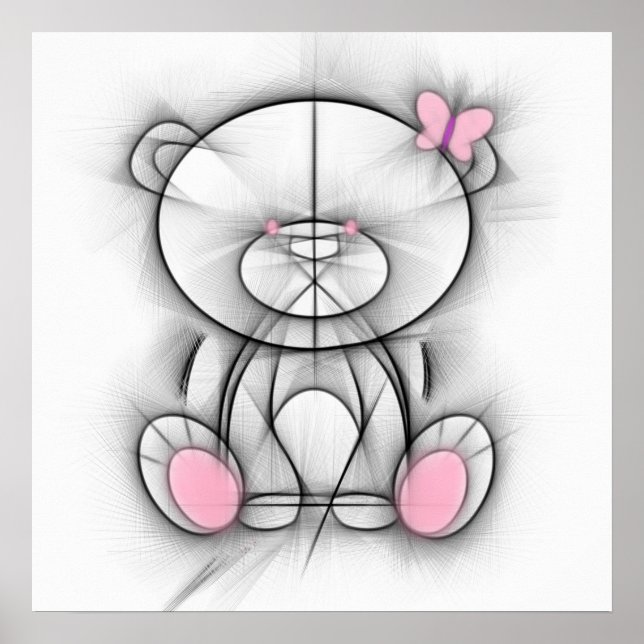 Bear poster. poster (Front)