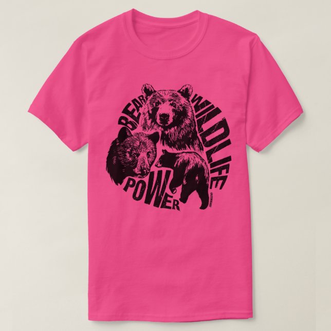 Bear power II T-Shirt (Design Front)