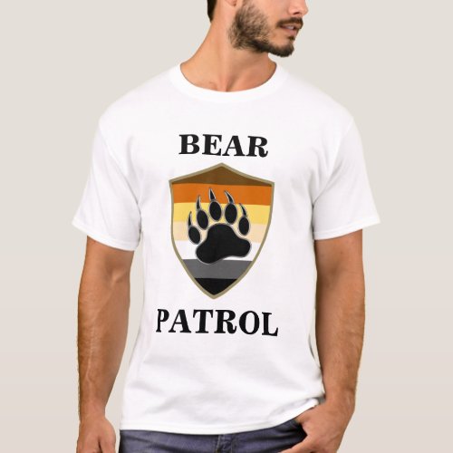 Bear Pride Bear Patrol T_Shirt