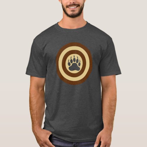 Bear Pride Bear Paw T_Shirt