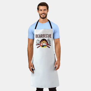 Bear Pride Bearbecue Cool and Fun Apron