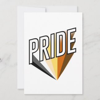 Bear Pride Burst Holiday Card