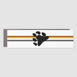 Bear Pride Car Magnet