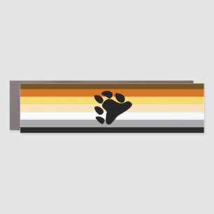 Bear Pride Car Magnet