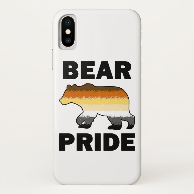 Bear Pride Case-Mate iPhone Case (Back)