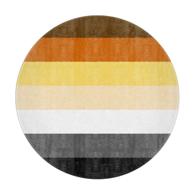 Bear Pride Colors Cutting Board (Front)