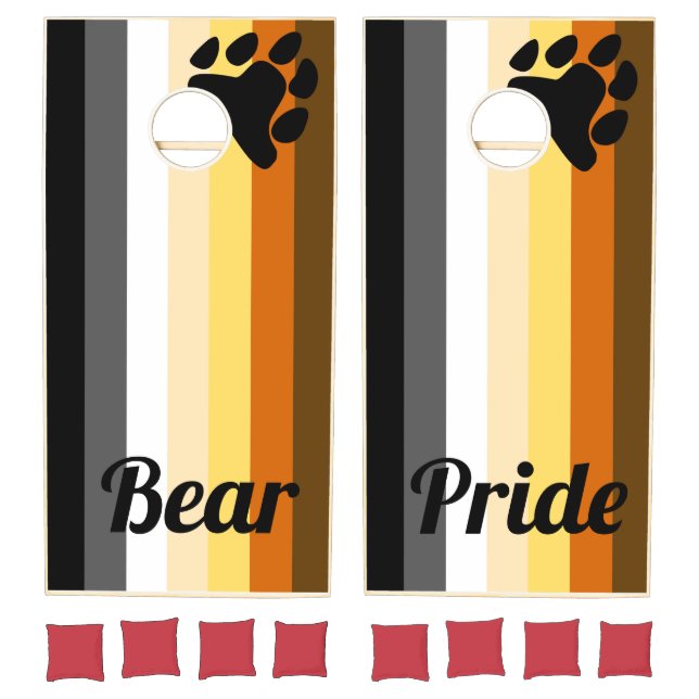 Bear Pride Cornhole Set (Set)
