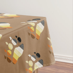 Bear Pride Distressed Paw Tablecloth